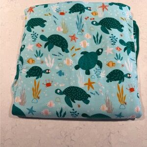 Little Sleepies Turtle Cloud Blanket
